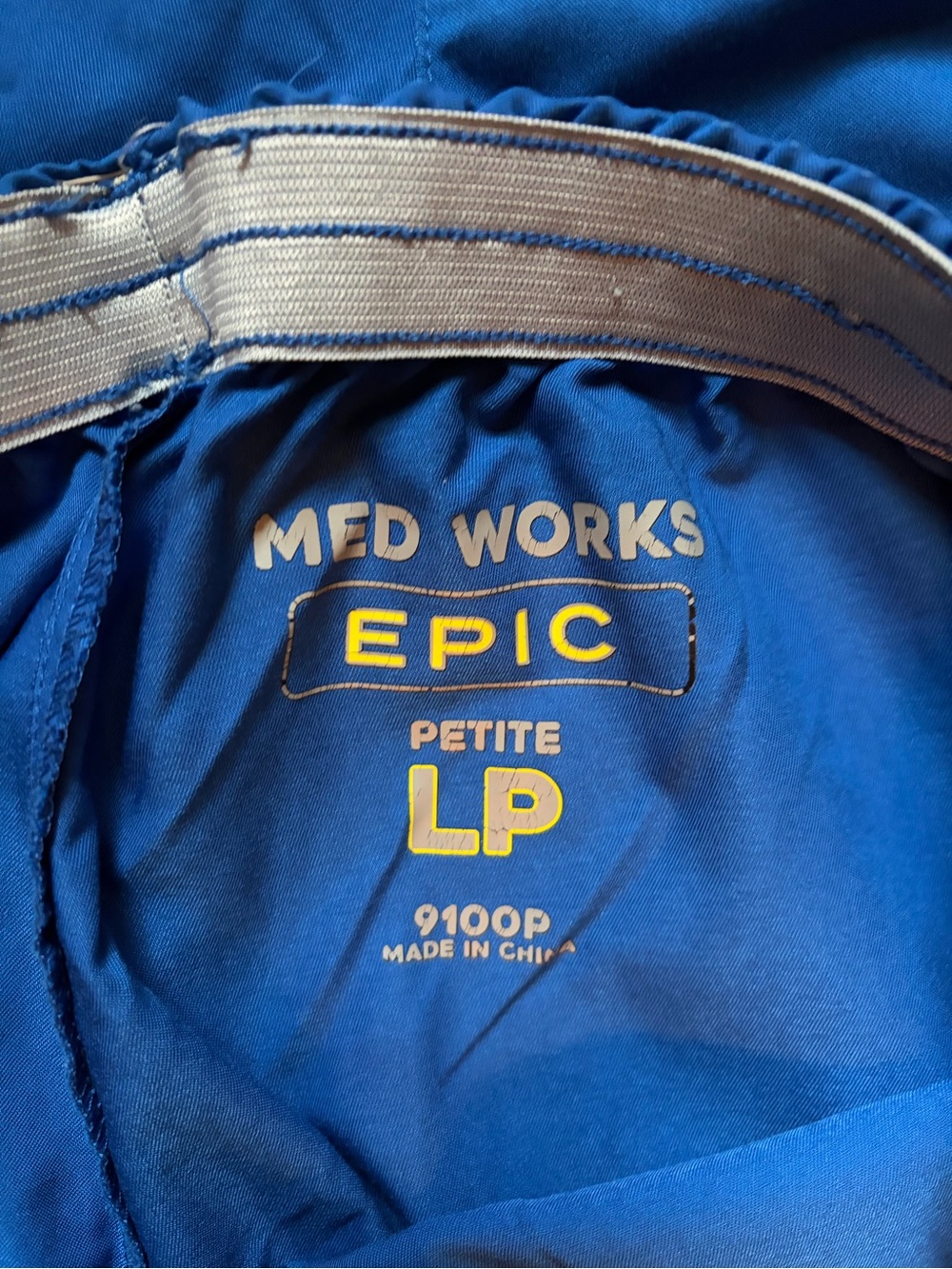 Med Works Epic Petite Scrub Pants and Shirts in Royal Blue 4 shirts and 4 pants